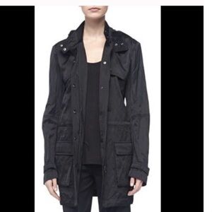 Vince Women's Utility Jacket in Black